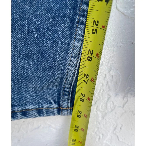 BDG Urban Outfitters Skate Womens High Waist Trouser Cargo Jeans Blue Sz W24 L32 - Picture 8 of 11